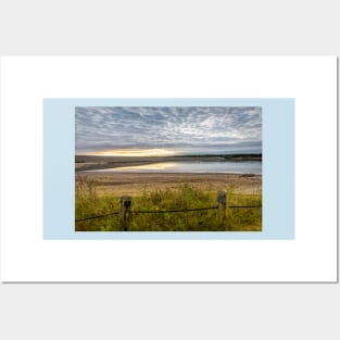 Early Morning at Great Salt Plains Lake Oklahoma Posters and Art